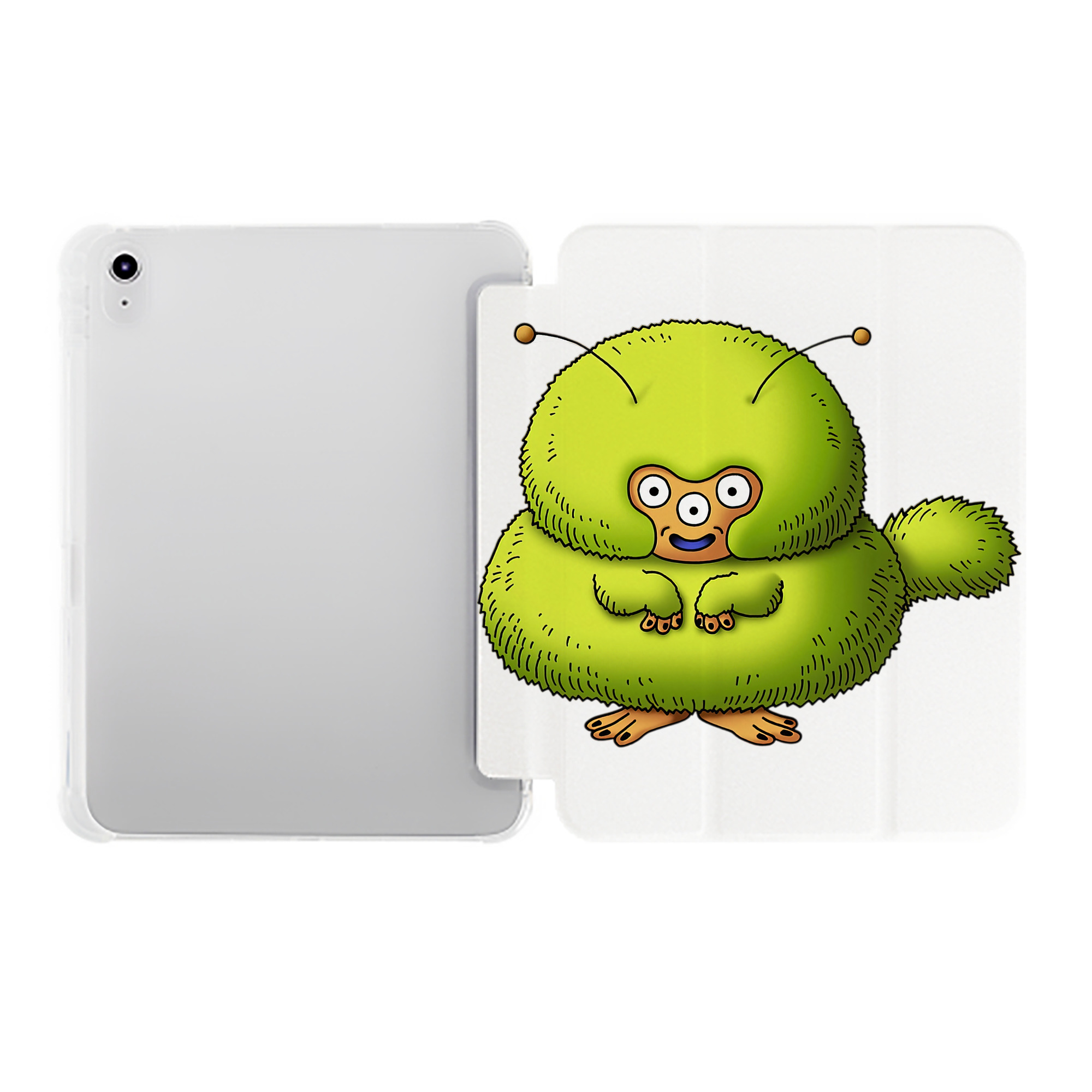 （画像用） ドラゴンクエスト Doragon Kuesuto Dragon Quest IPad ケース ペン収納付き 三つ折りスタンド PUレザー×シリコン 対応機種9.5/10.5/10.9インチ